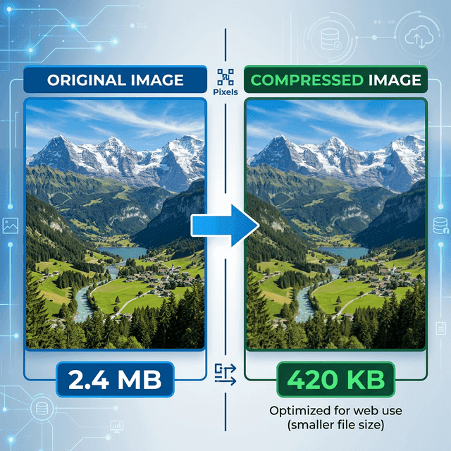 JPG Compression Example